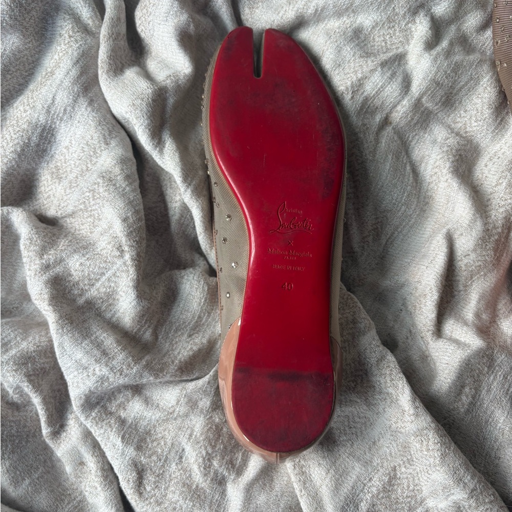 Maison Margiela x Christian Loubitin Strass Flat Tabi - Picture 4 of 10